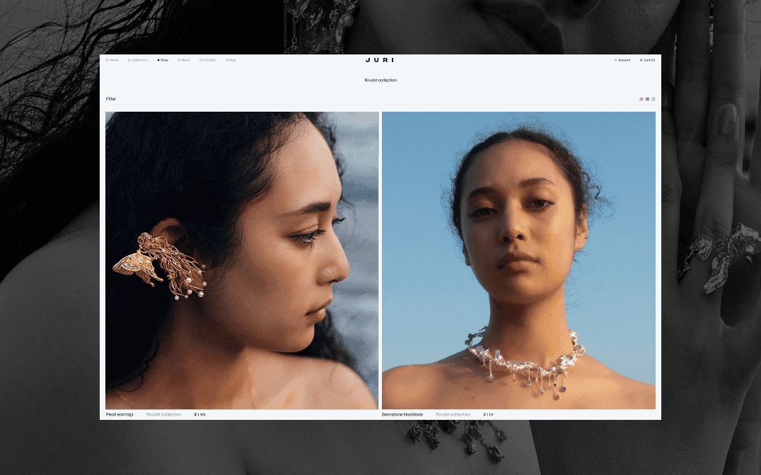 Juri jewellery brand | Tokyo-Paris